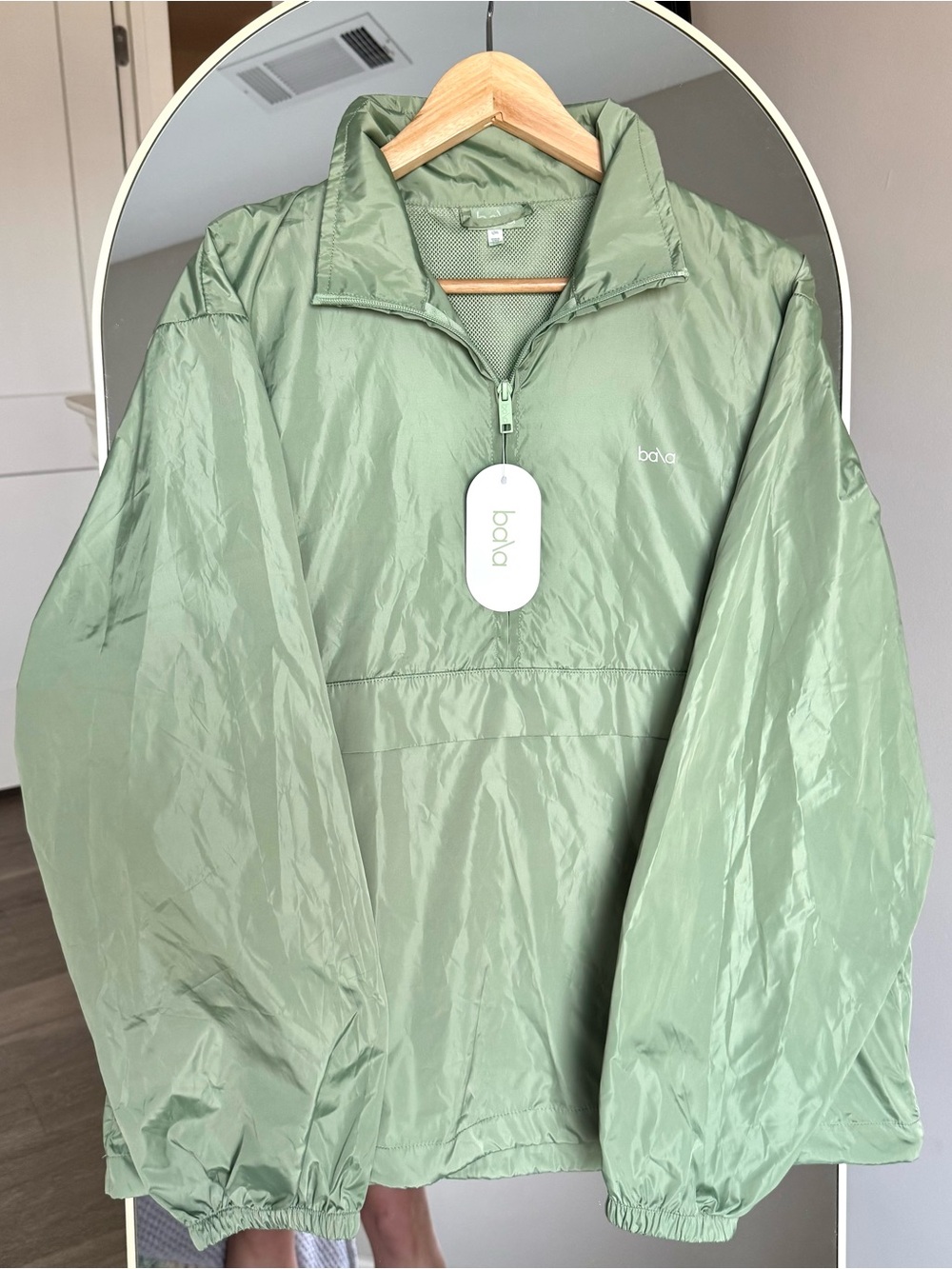 FabFitFun x Bala Utility Jacket in Sage Green NWT L/XL